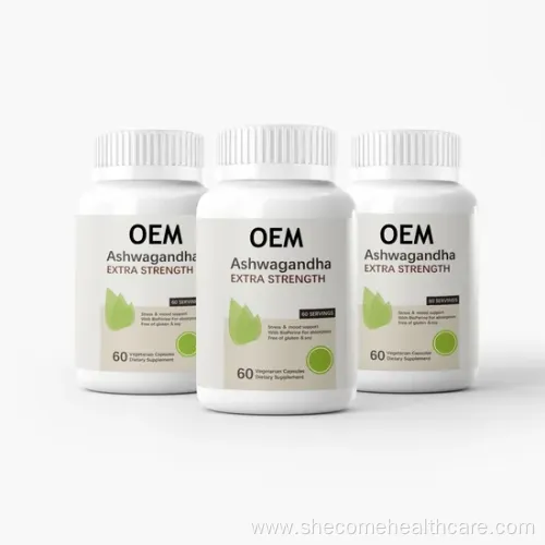 OEM Customized Private Label Ashwagandha Capsule for Stress & Mood Support